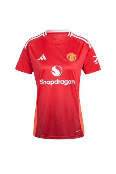 Manchester United Diogo Dalot #20 Fotballdrakt Hjemme Klær Dame 2024-25 Korte ermer Manchester United Diogo Dalot #20 Fotballdrakt Hjemme Klær Dame 2024-25 Korte ermer
